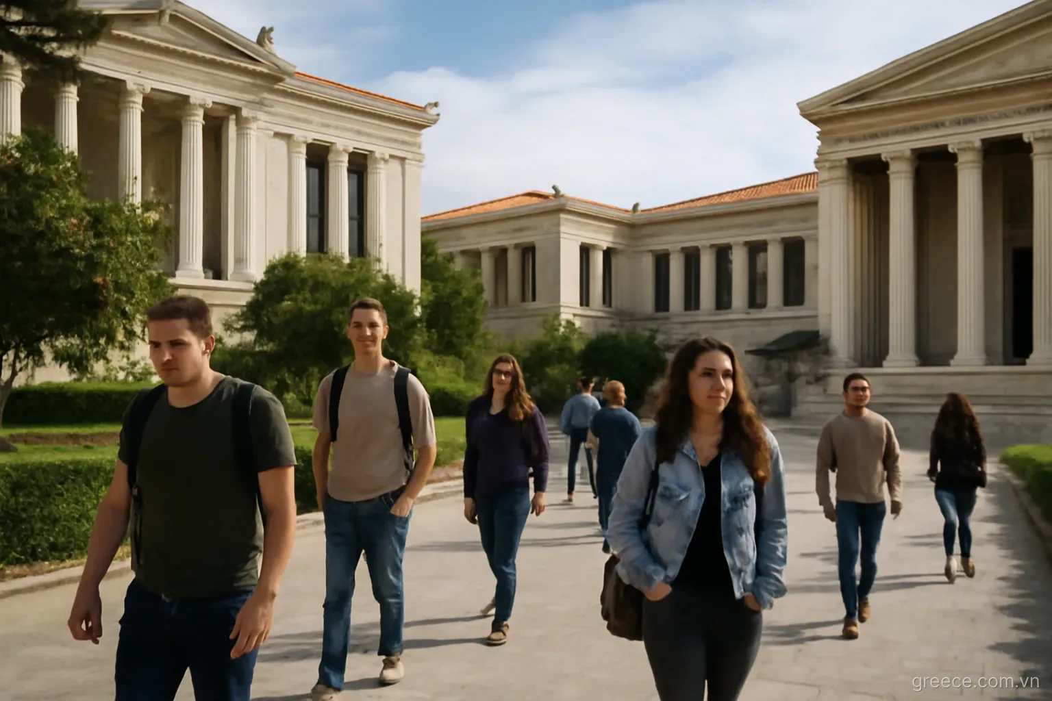 Which level to study in Greece and when